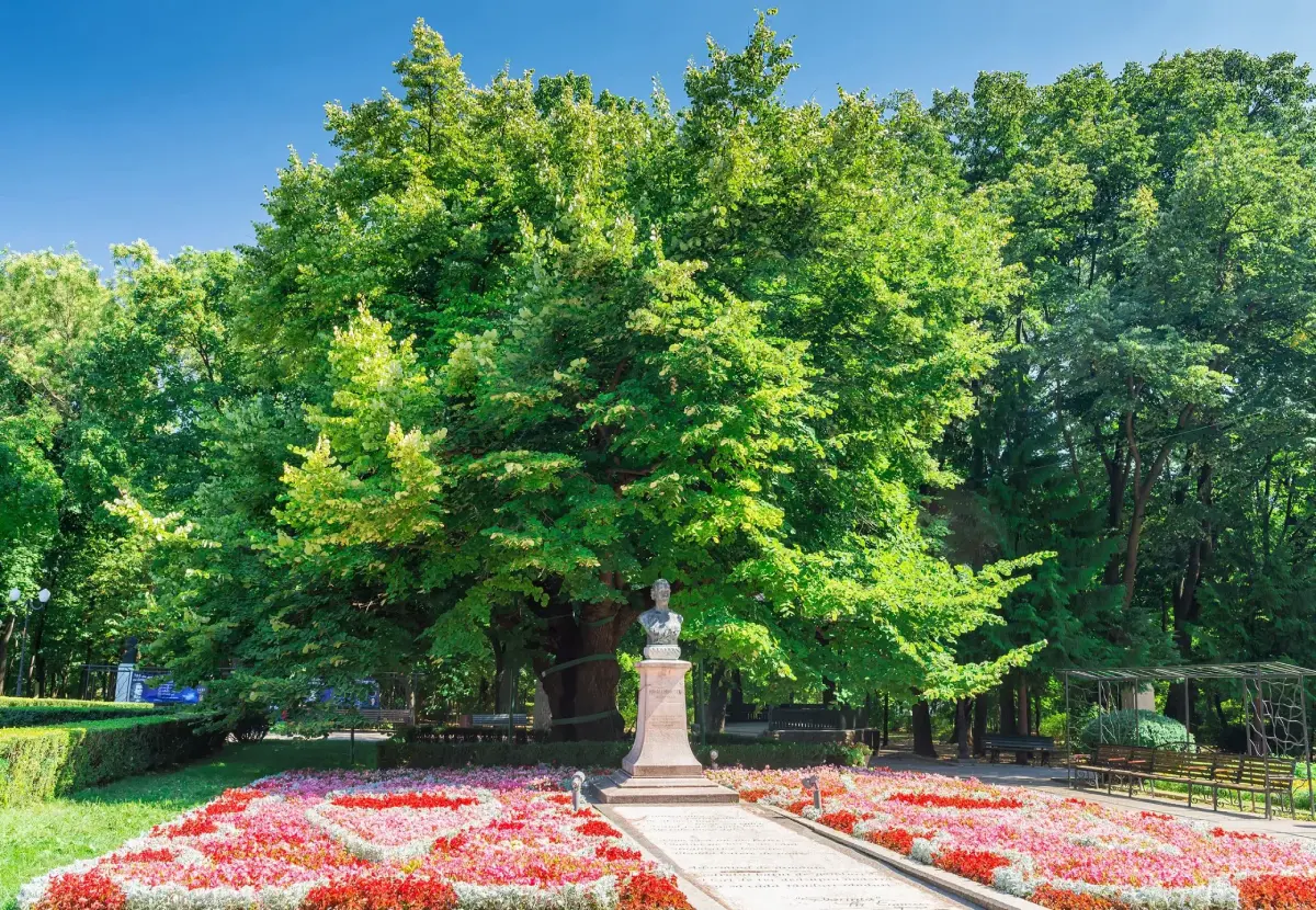 Relaxare în Parcul Copou